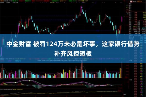 中金财富 被罚124万未必是坏事，这家银行借势补齐风控短板